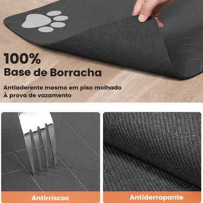 Tapete Absorvente Impermeável com Base Antiderrapante