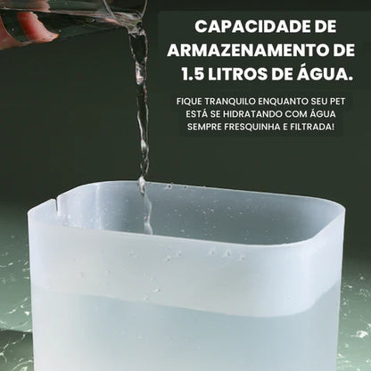 Bebedouro com Fonte Silenciosa e Água Corrente