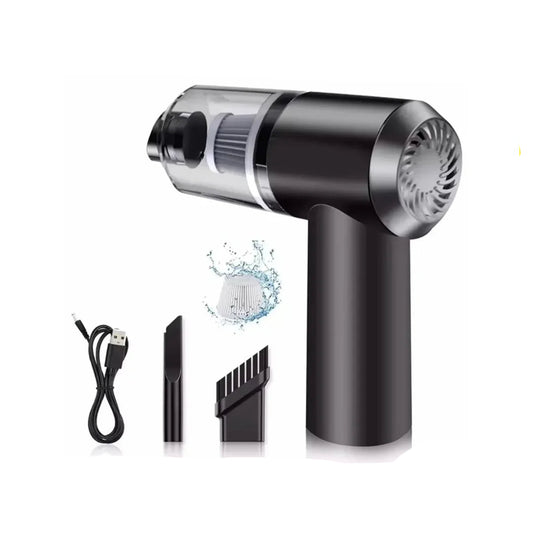 Mini Aspirador Recarregável USB – Remove Pelos de Pets do Sofá, Carro e Cantos