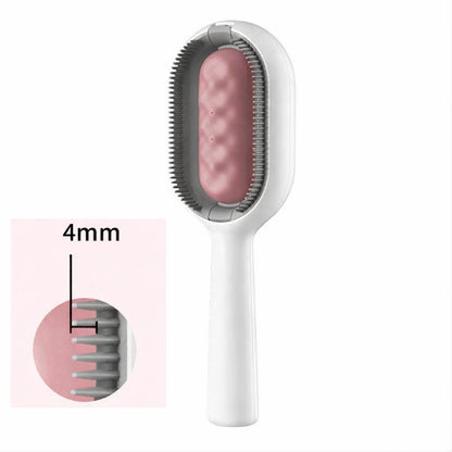 Escova Aparadora de Pelos Para Gatos e Cachorros Removedor de Pelos e Banho Seco