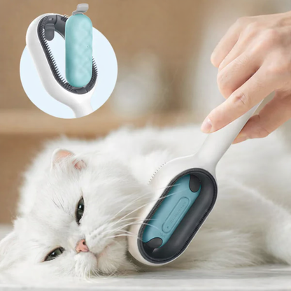 Escova Aparadora de Pelos Para Gatos e Cachorros Removedor de Pelos e Banho Seco