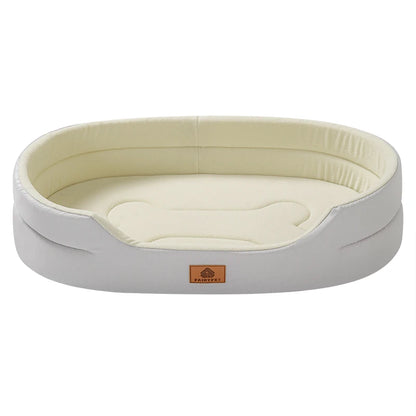 Cama Dupla Face para Cães Conforto para o Inverno com Capa Removível