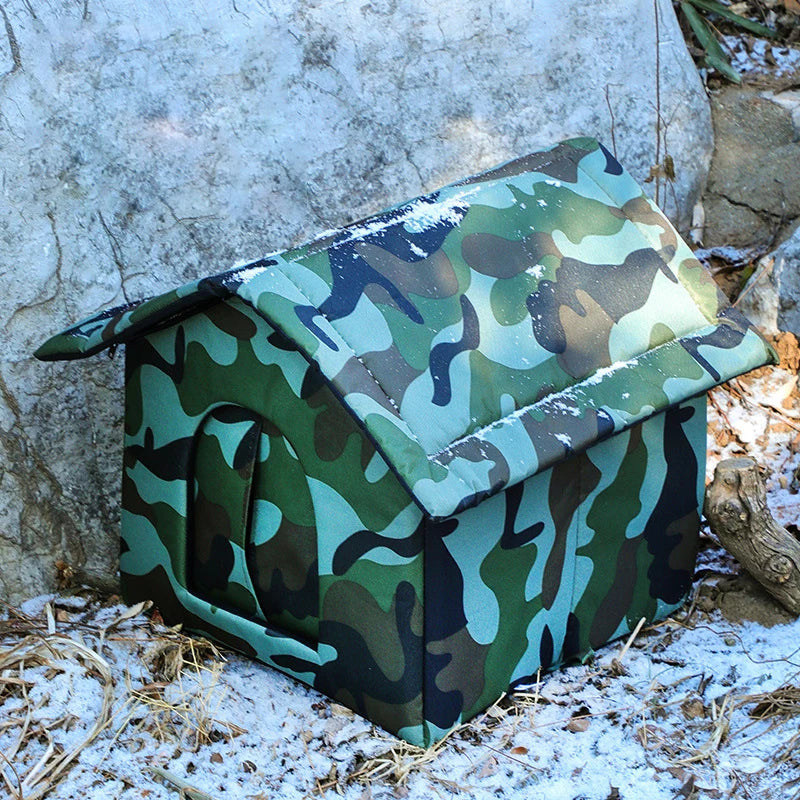 Casinha Impermeável Aconchegante para Gatos e Cães Pequenos