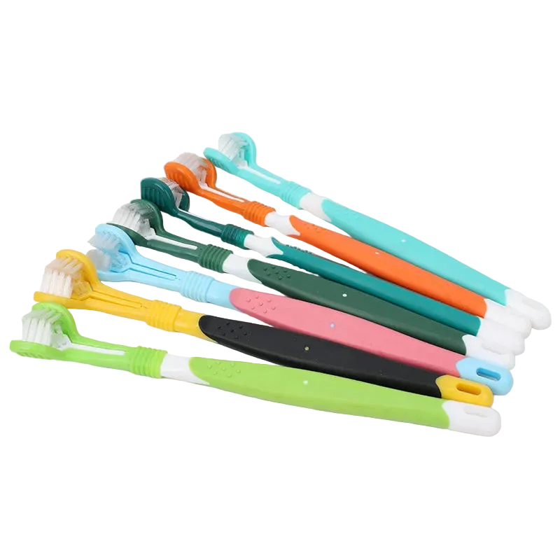 Escova de Dentes Pet 3 Lados – Limpeza Completa em Menos Tempo