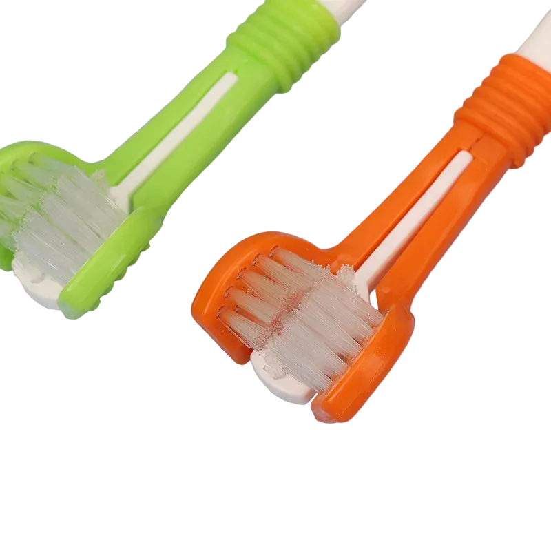 Escova de Dentes Pet 3 Lados – Limpeza Completa em Menos Tempo