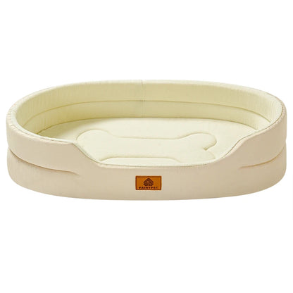 Cama Dupla Face para Cães Conforto para o Inverno com Capa Removível