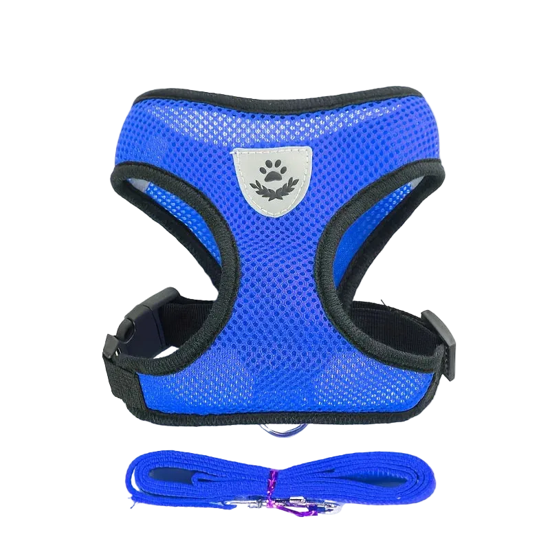 Peitoral Ajustável para Gatos Antifuga