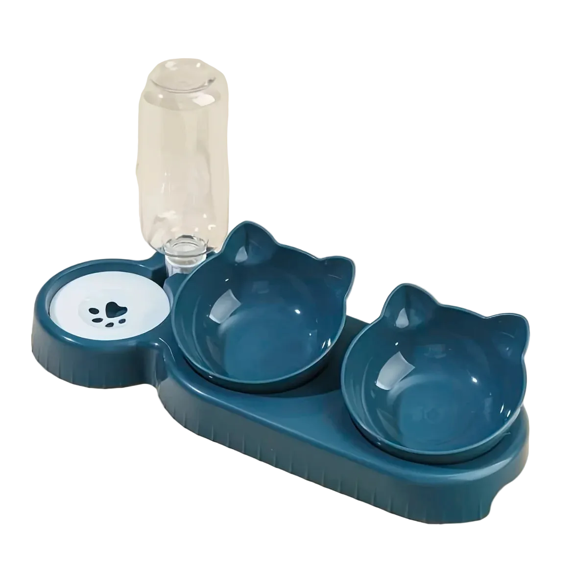 Comedouro e Bebedouro para Pet 3 em 1