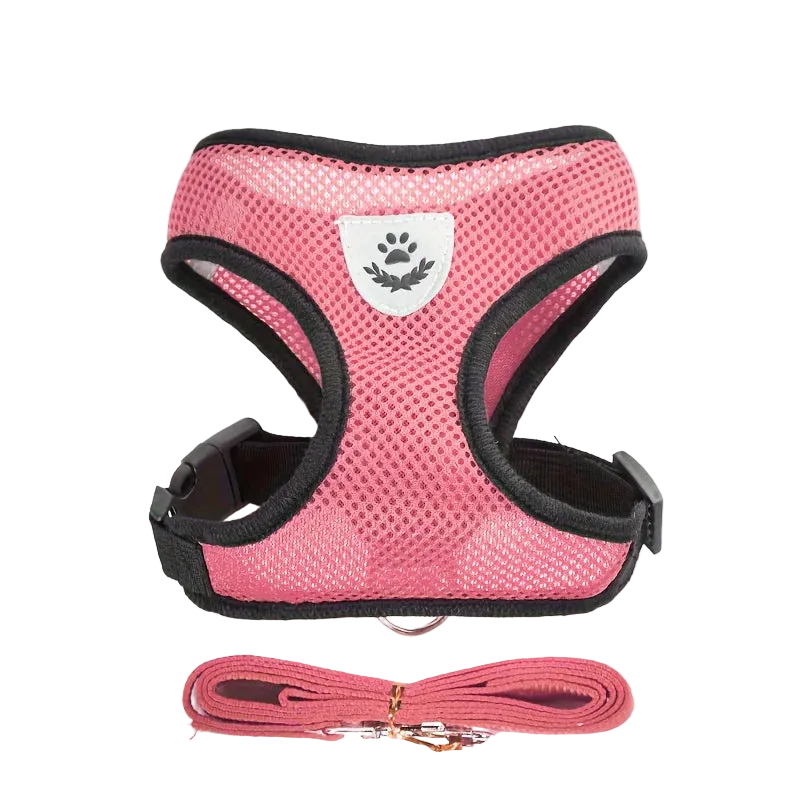 Peitoral Ajustável para Gatos Antifuga