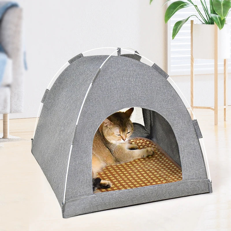 Toca Estilo Tenda para Gatos