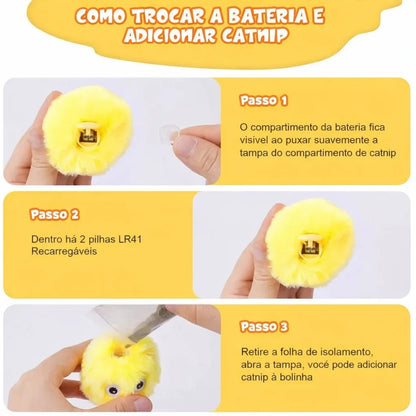 Brinquedo Interativo para Gatos com Som